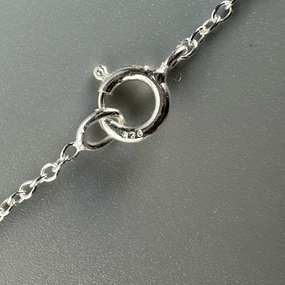 Sterling Silver Rainbow Snake Necklace - Picture 6 of 13